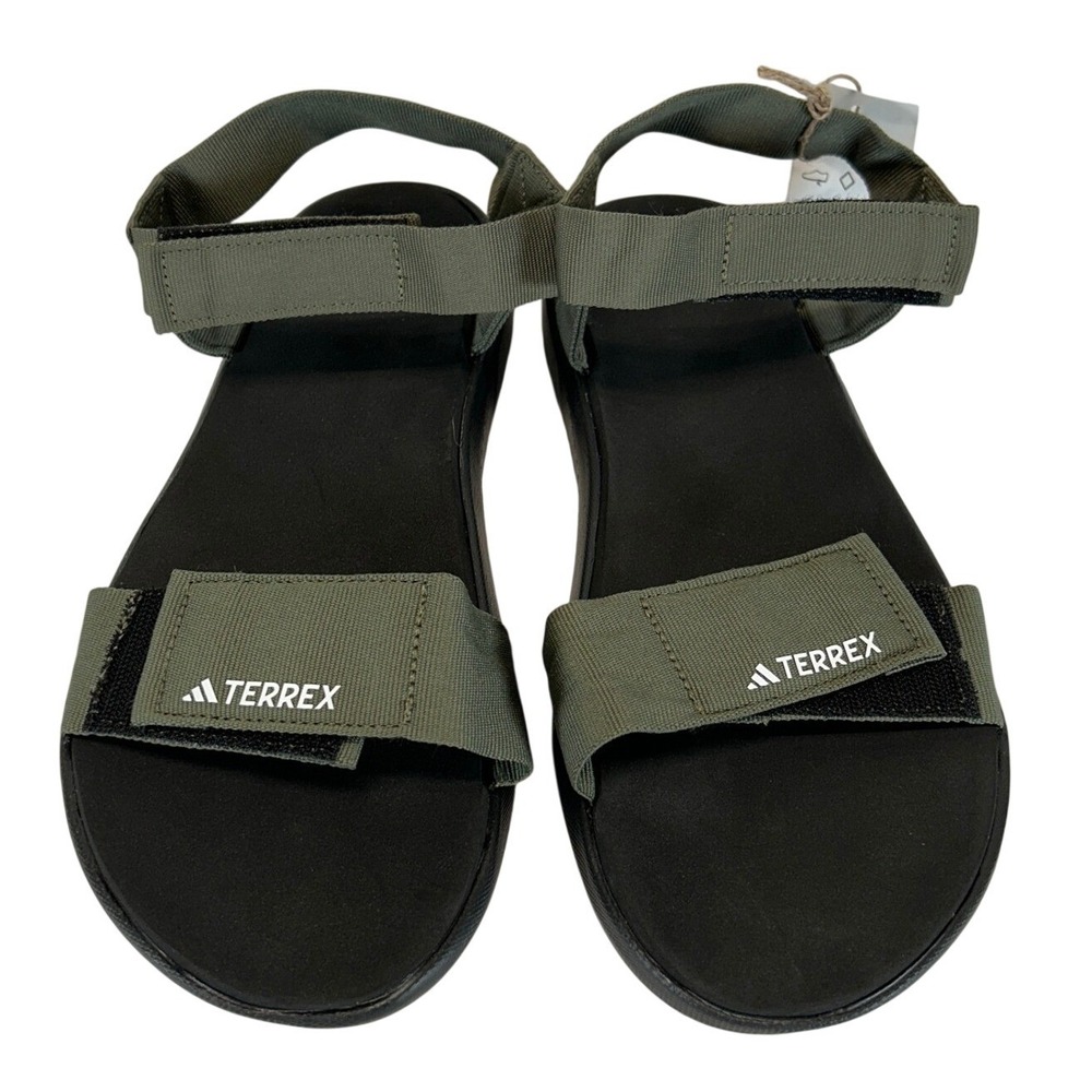 Adidas Terrex Sandals Olive Green Sport Strap Comfort Size 11